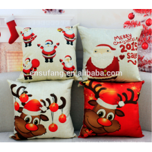 wholesale merry Christmas linen cushion covers